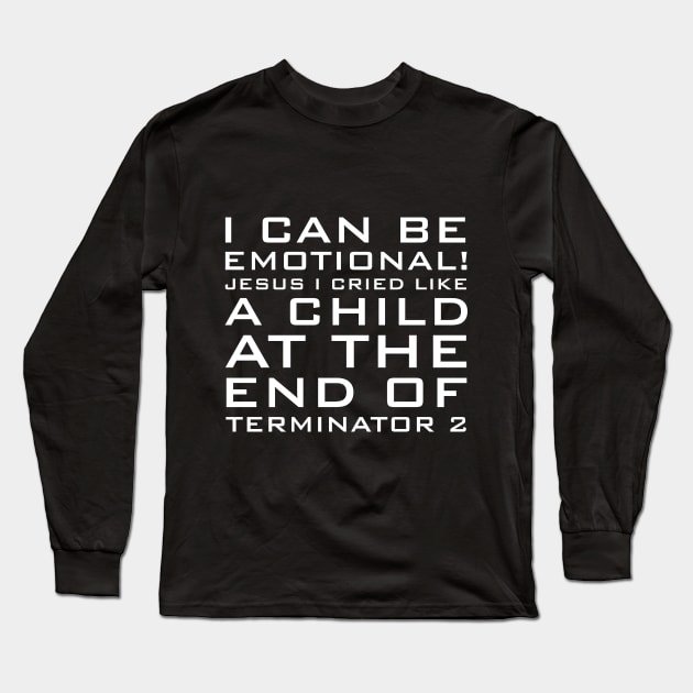 Emotional Terminator Long Sleeve T-Shirt by Nicodemusss